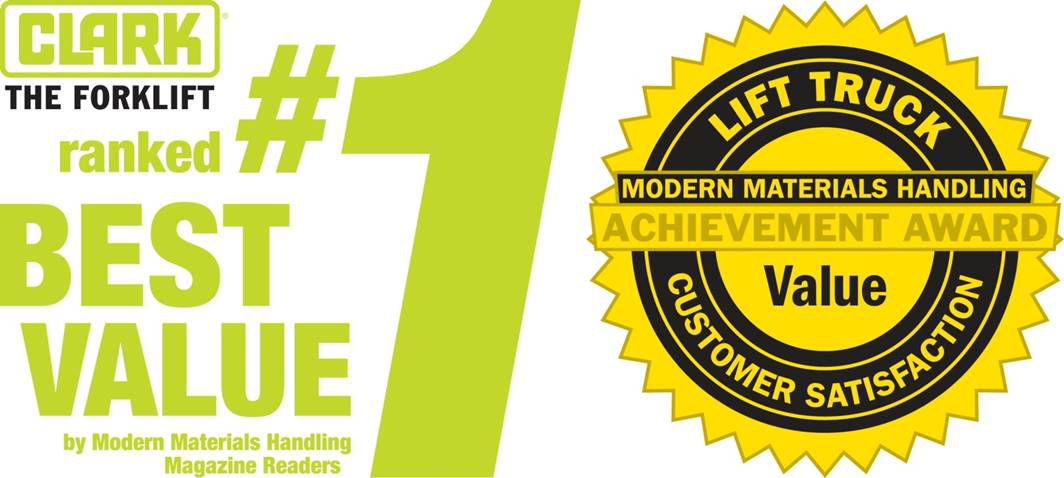 CLARK במקום הראשון בדירוג Best Value של Modern Materials Handling